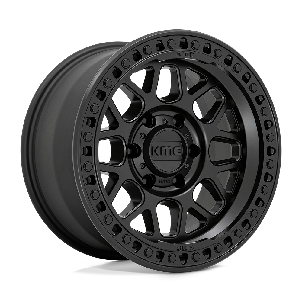 KMC GRS Satin Black Wheel (KM549) | Dirty Garage