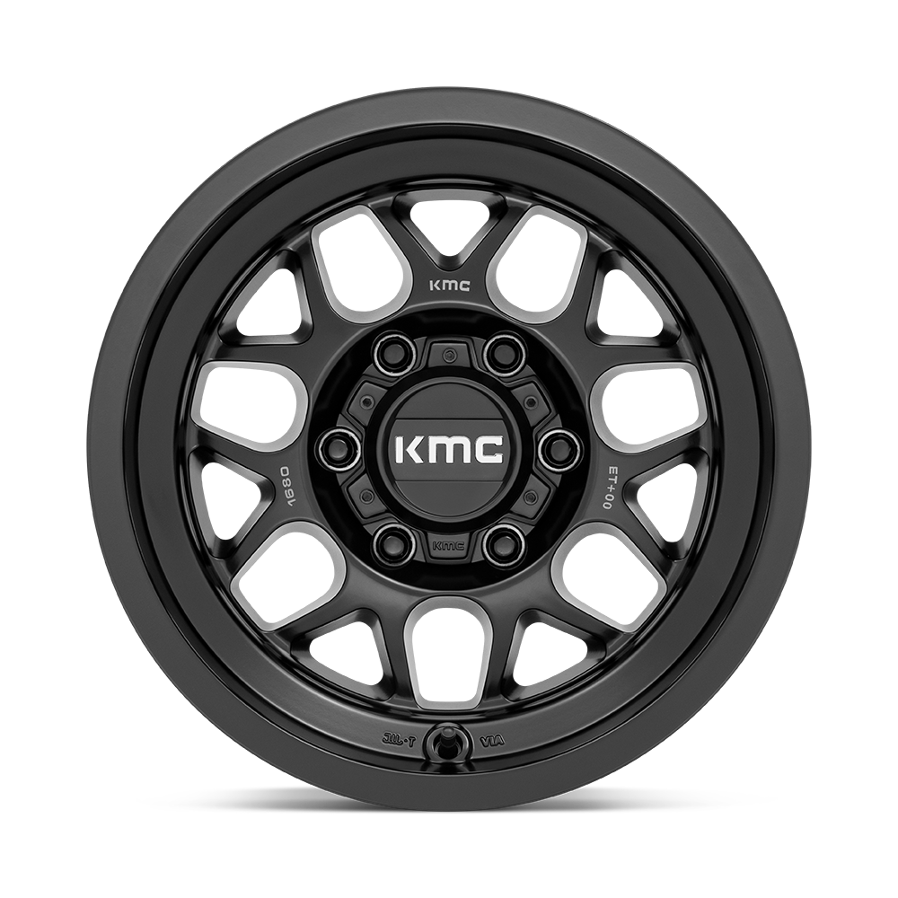 KMC Terra Satin Black Wheel (KM725) | Dirty Garage