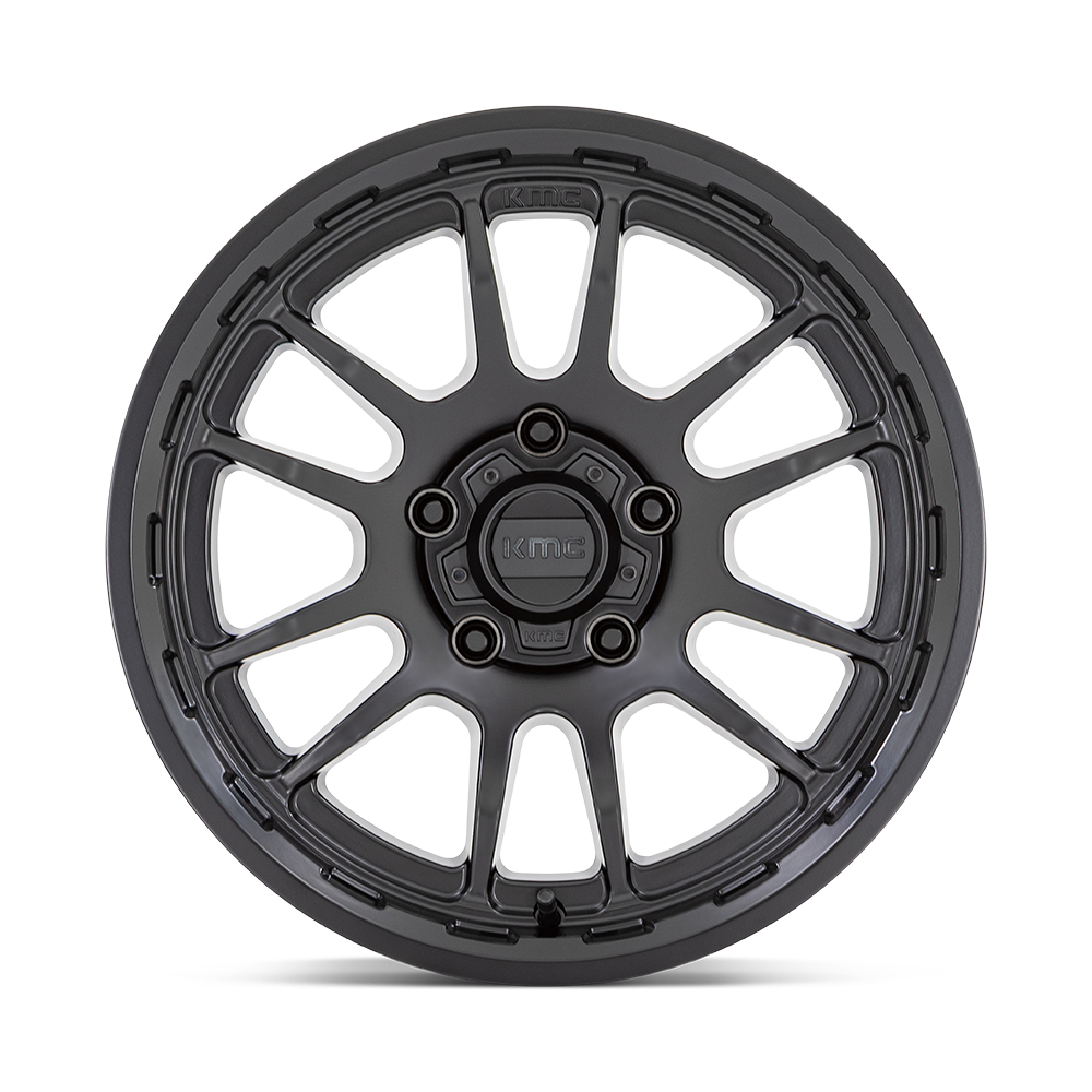 KMC Wrath Satin Black Wheel (KM727) | Dirty Garage
