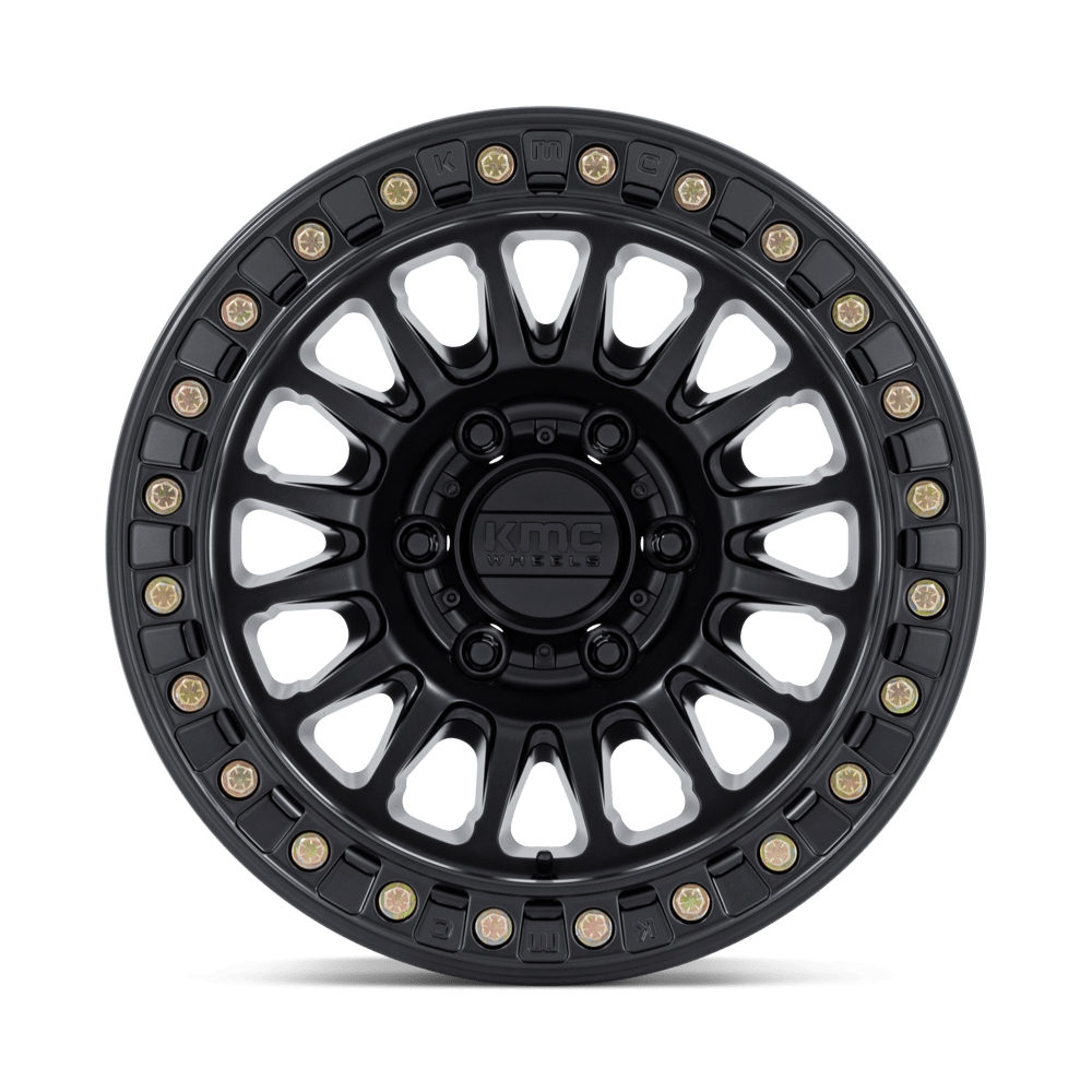 KMC Impact Beadlock Matte Black Wheel (KM239) | Dirty Garage