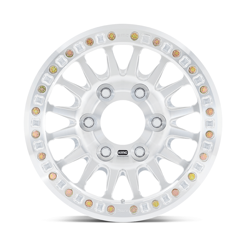KMC Impact Forged Beadlock Raw Machined Wheel (KM445) | Dirty Garage
