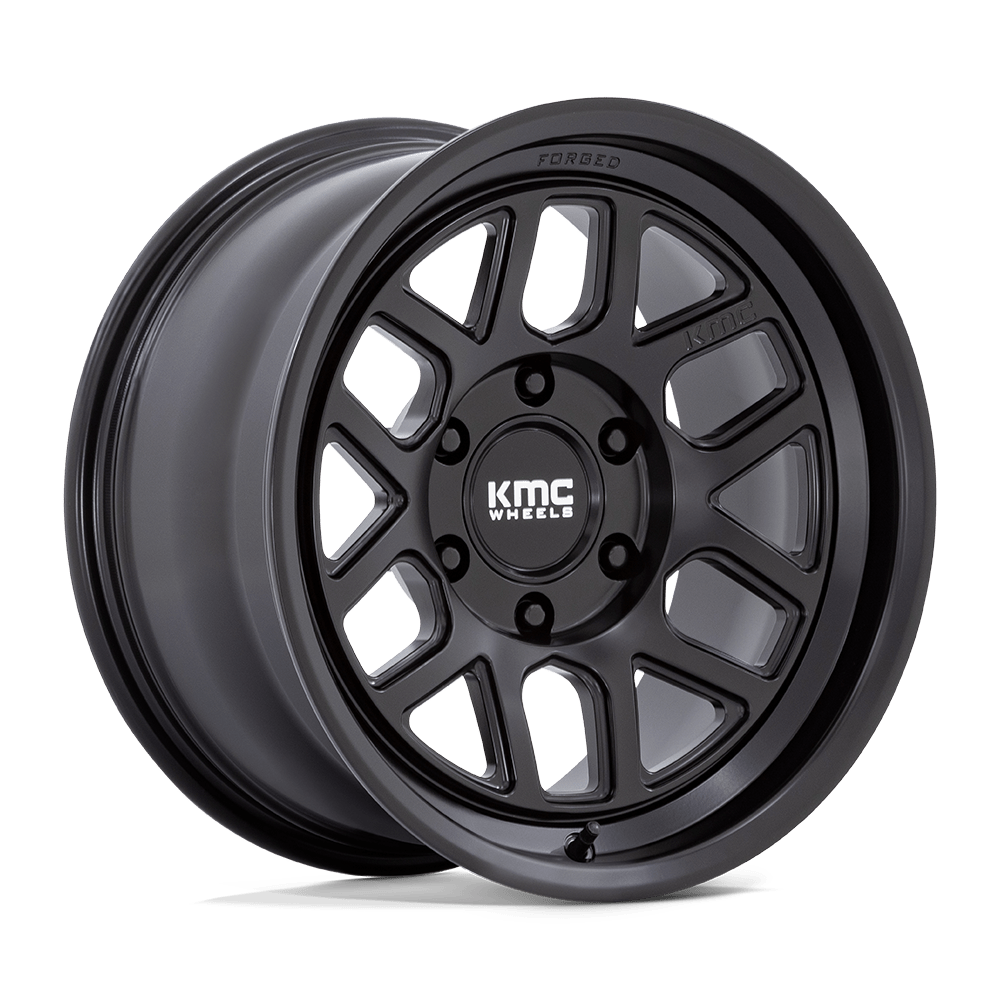 KMC Mesa Forged Monoblock Satin Black Wheel (KM446) | Dirty Garage