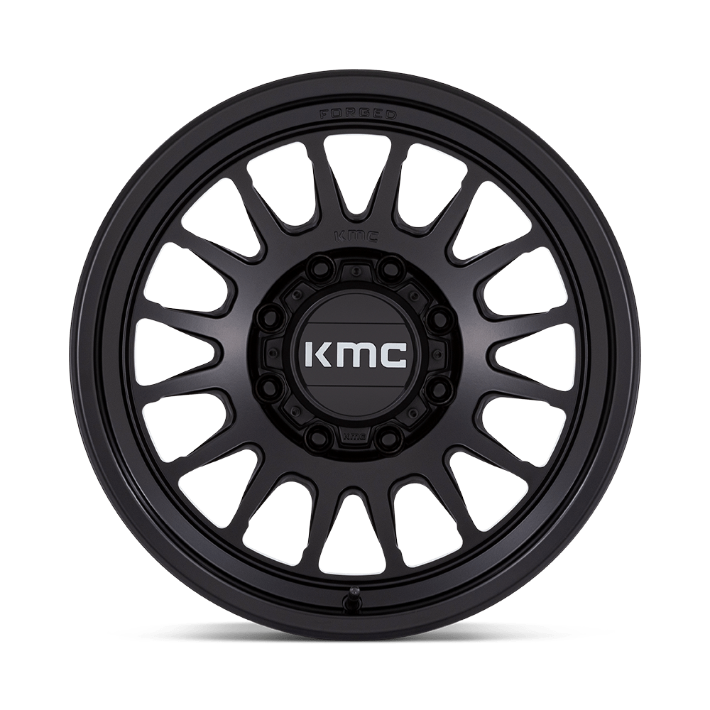 KMC Impact Forged Monoblock Satin Black Wheel (KM452) | Dirty Garage