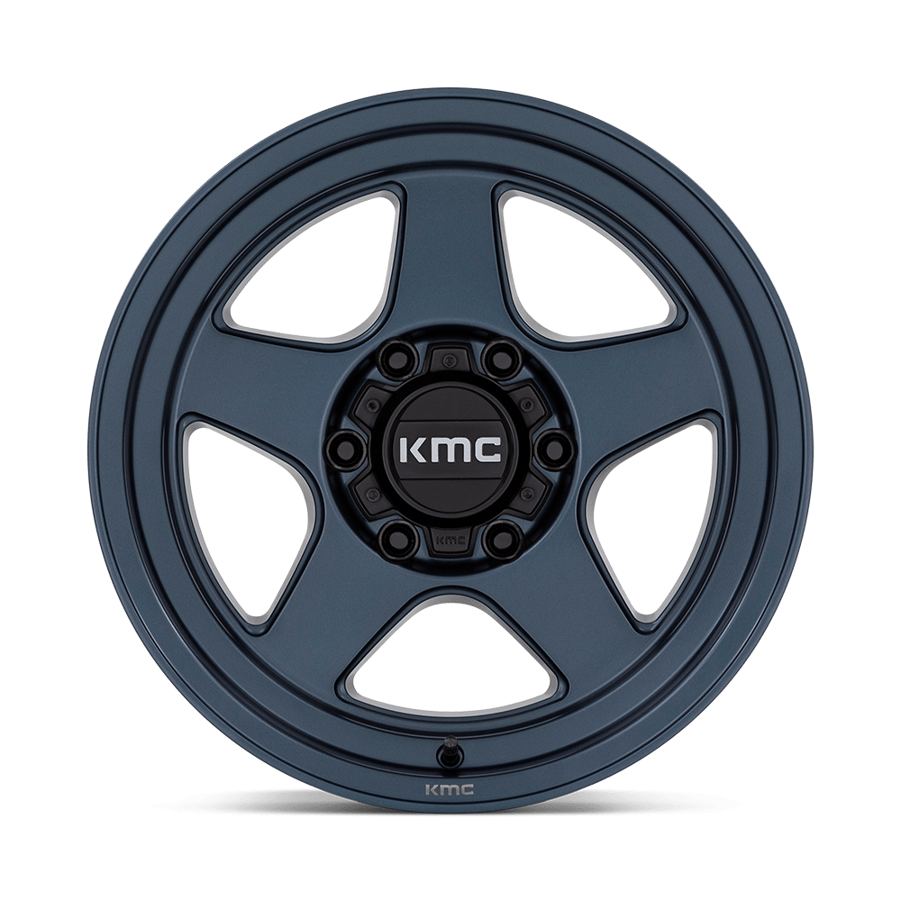 KMC Lobo Metallic Blue Wheel (KM728) | Dirty Garage