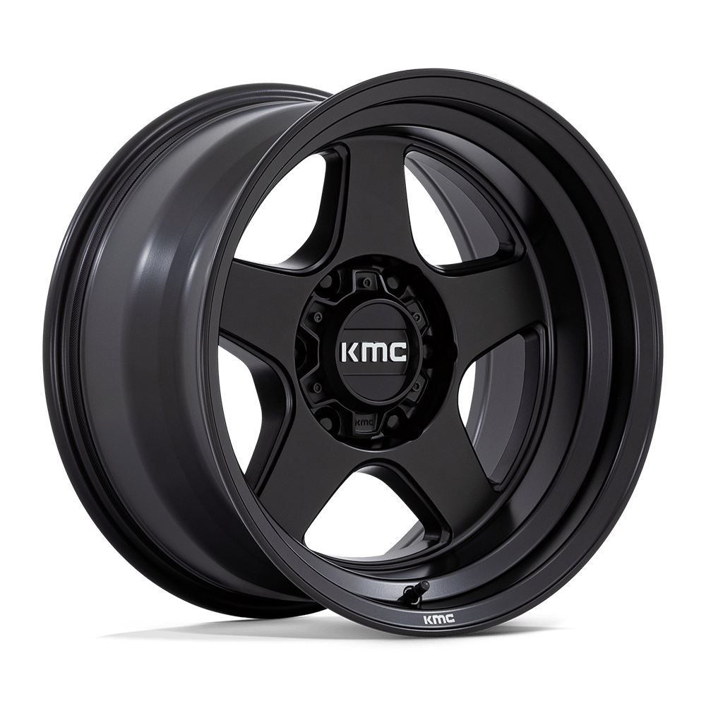 KMC Lobo Matte Black Wheel (KM728) | Dirty Garage