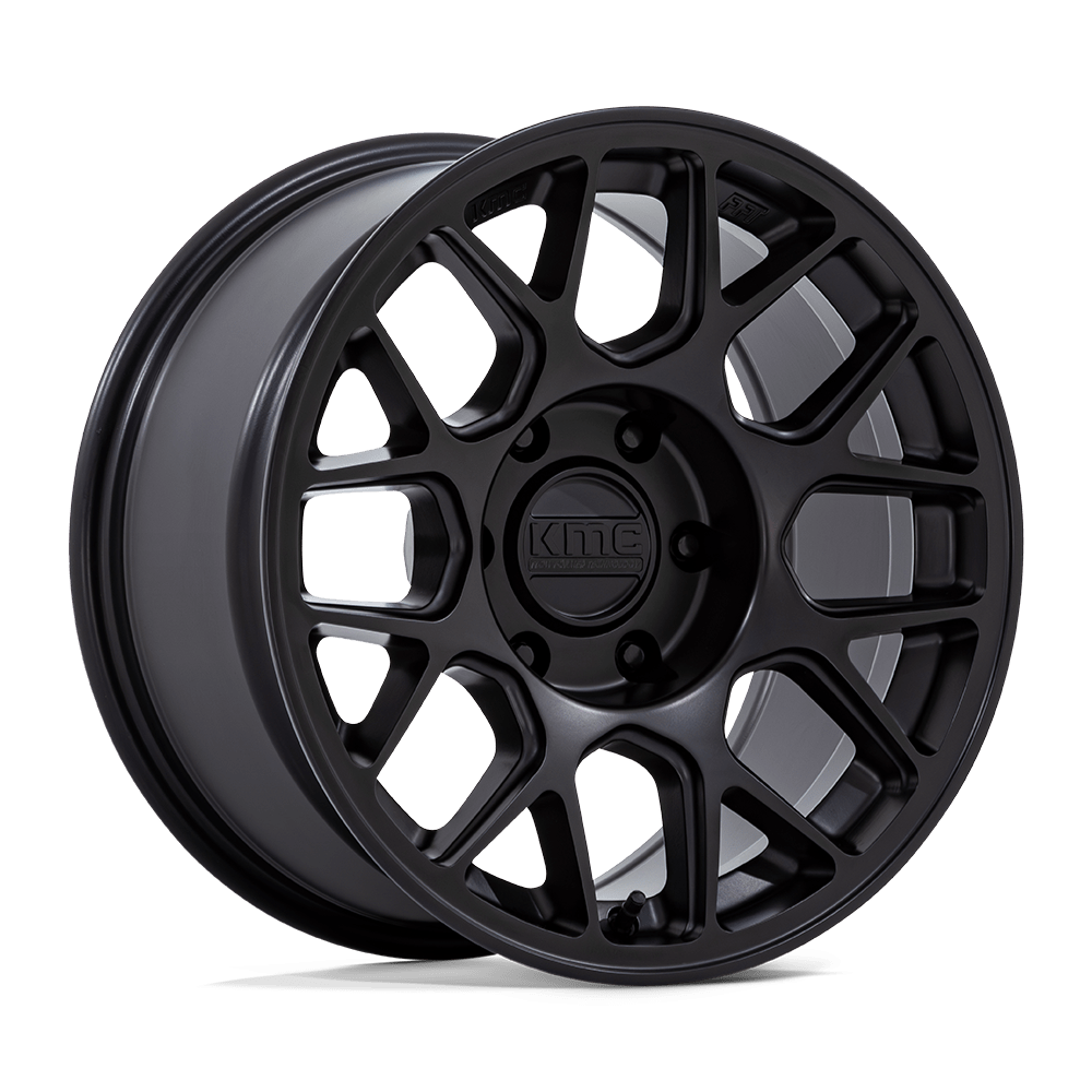 KMC Hatchet Matte Black Wheel (KM730) | Dirty Garage
