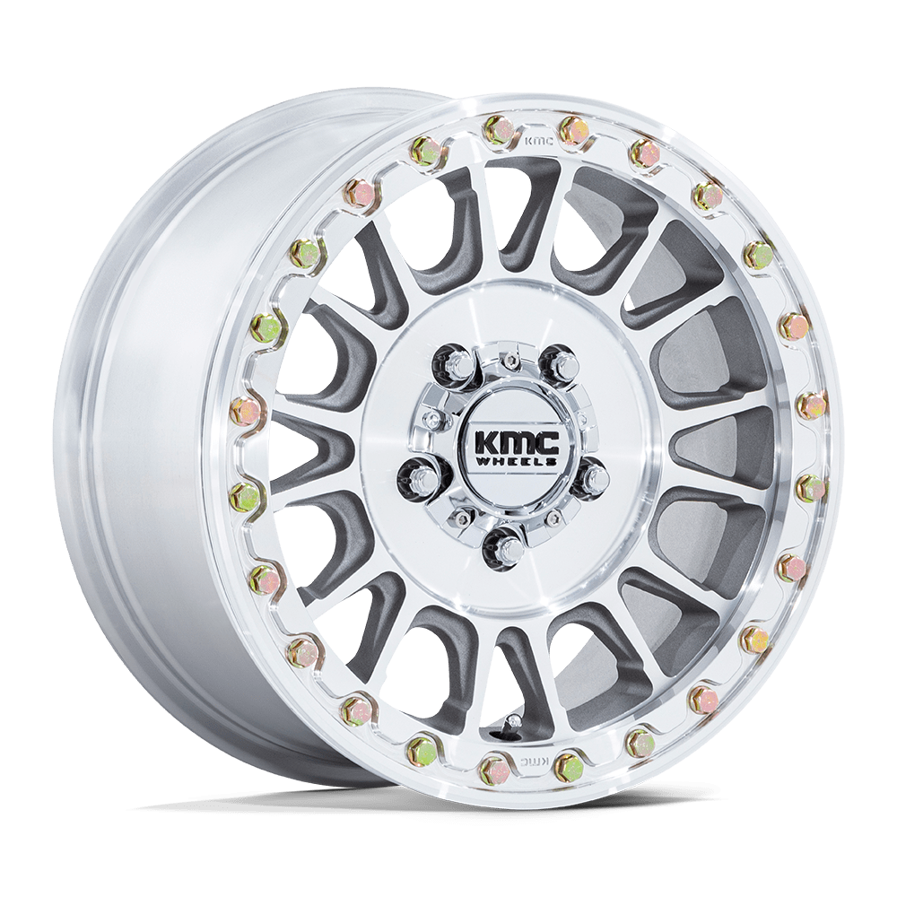 KMC Impact UTV Beadlock Machined Wheel (KS239) | Dirty Garage