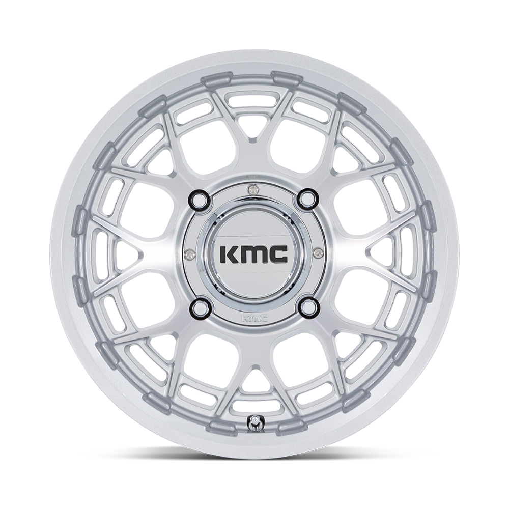 KMC Technic UTV Gloss Silver Machined Wheel (KS139) | Dirty Garage