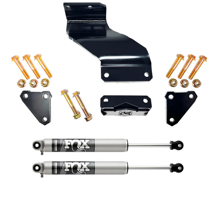 2014-2025 Ram 25/3500 Death Grip Dual Steering Stabilizer Kit w/ Fox 2.0 Shocks | Dirty Garage