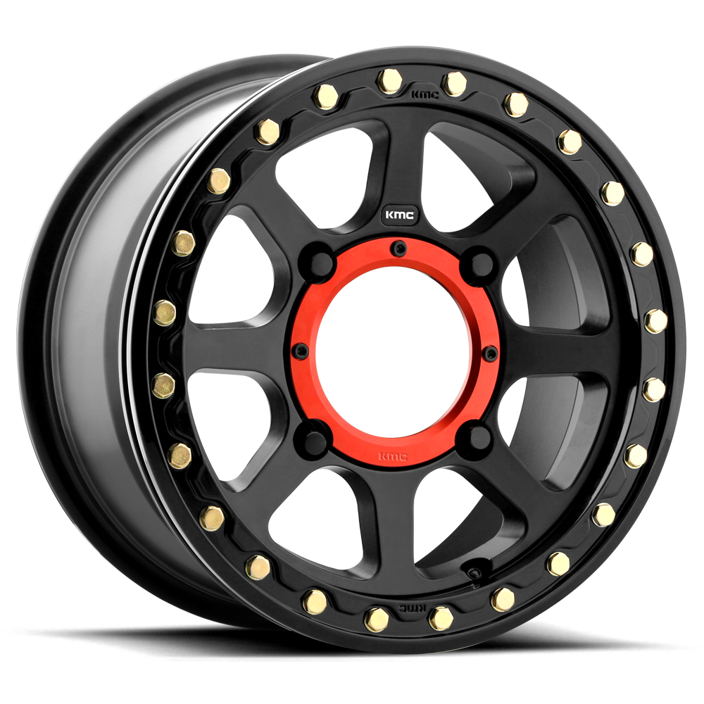 KMC Addict 2 UTV Beadlock Satin Black Wheel (KS234) | Dirty Garage