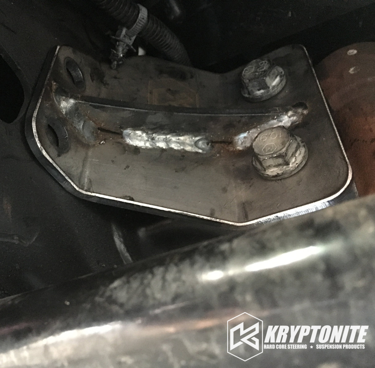 2011-2025 GM HD Idler Support Frame Gusset - View 5 | Dirty Garage