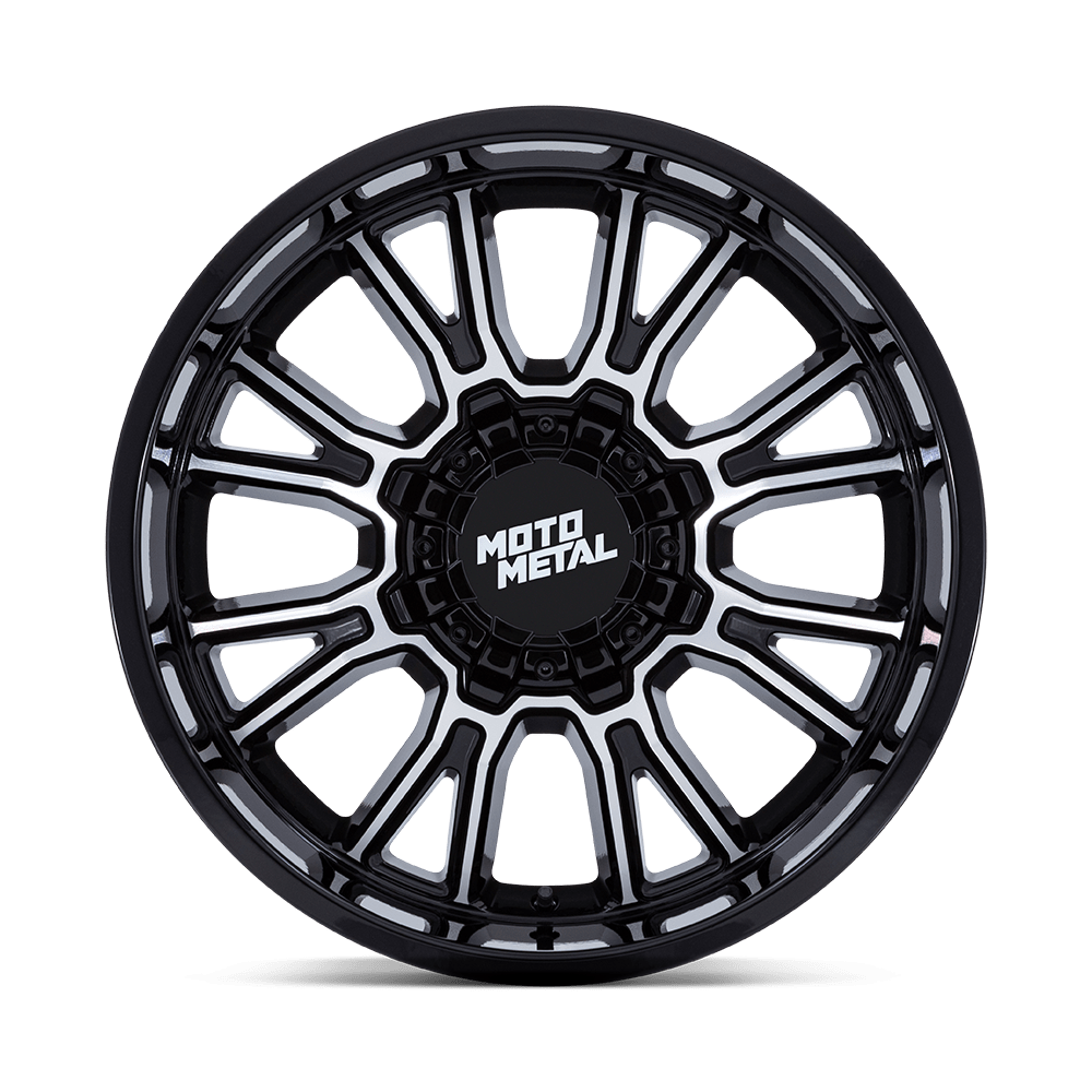 Moto Metal Legacy Gloss Black Machined Wheel (MO810) | Dirty Garage