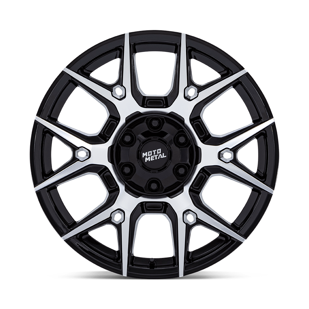 Moto Metal Mason Gloss Black Machined Wheel (MO813) | Dirty Garage