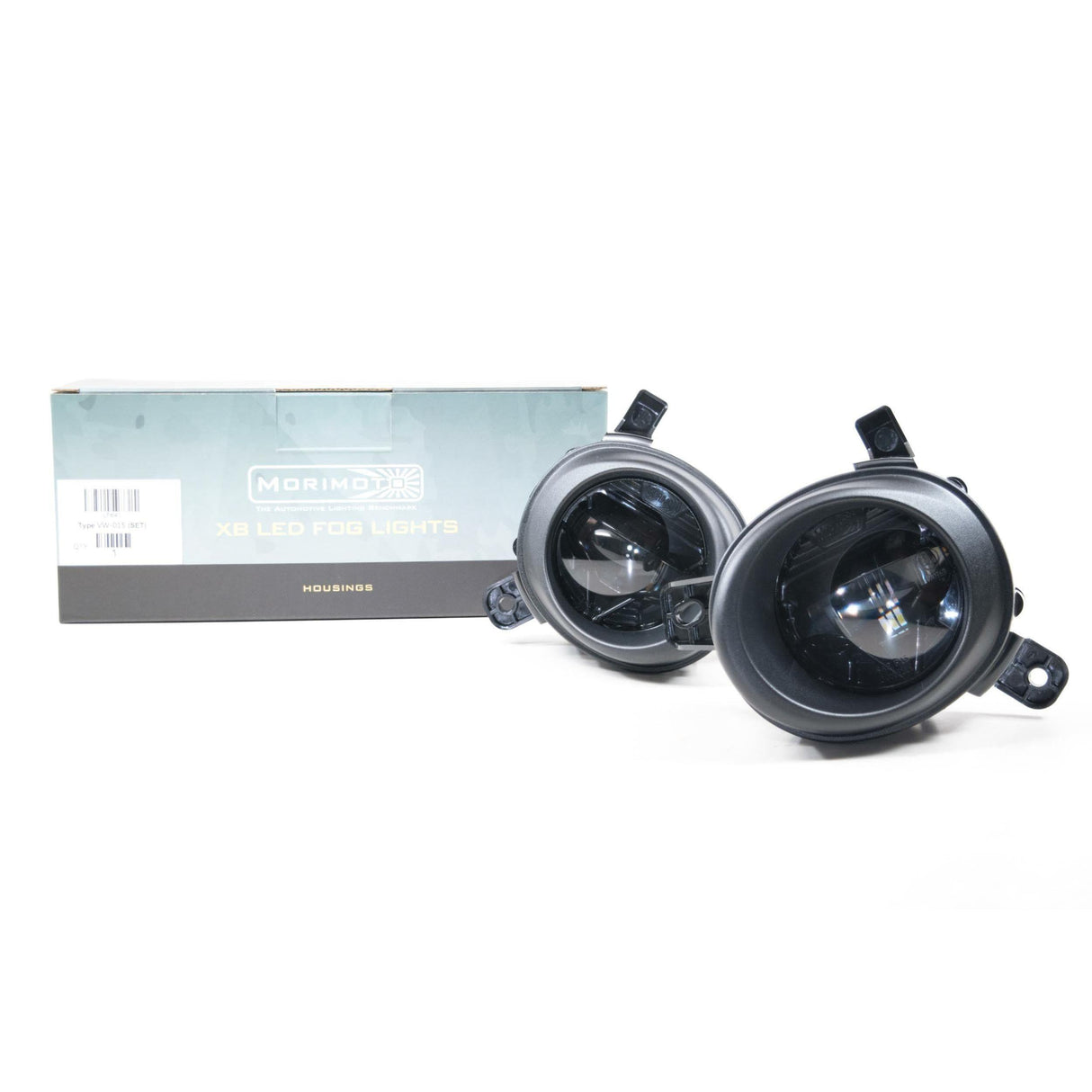 Morimoto XB LED Fogs: Type A5 (Set / Black) | Dirty Garage