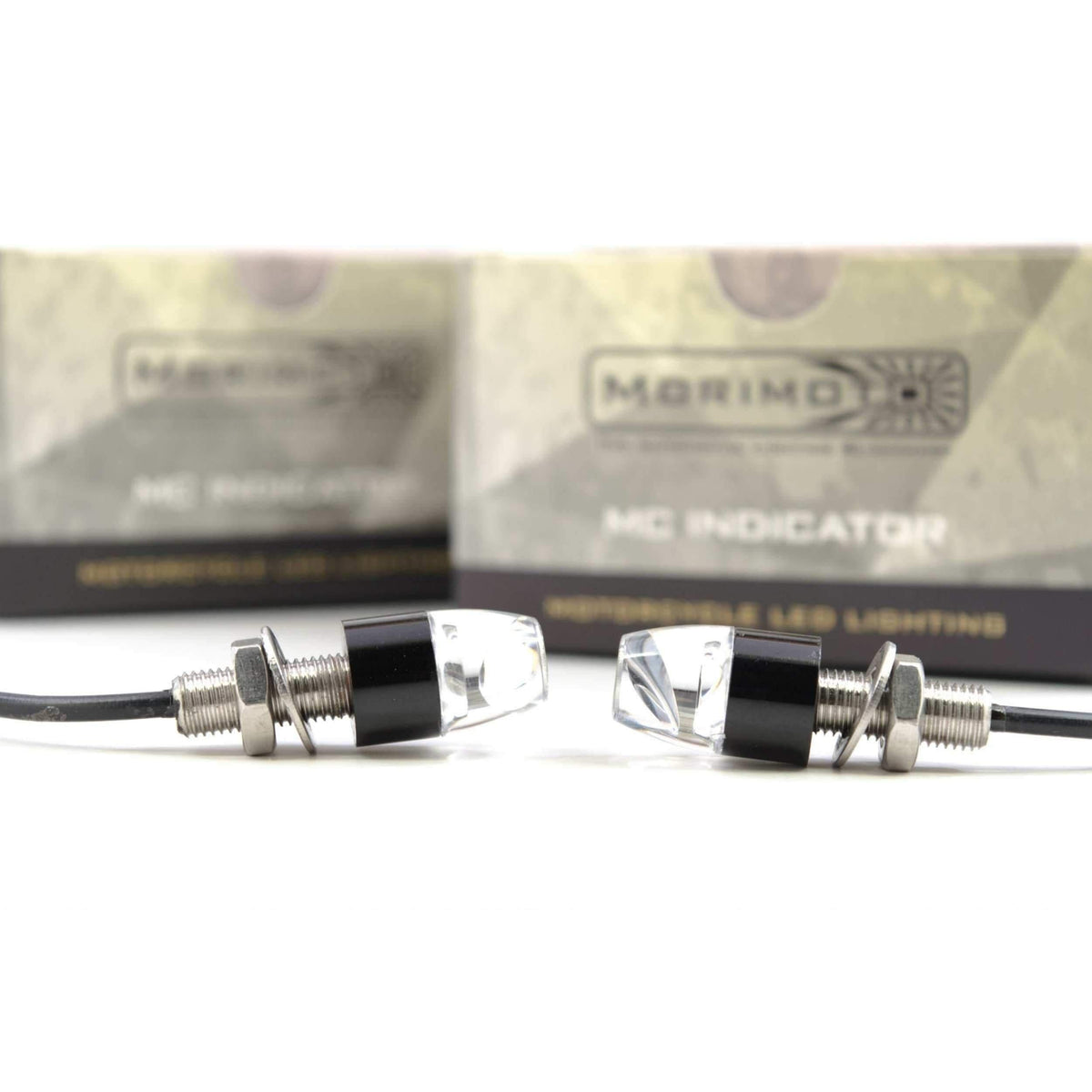 Motorcycle Pindicator White/Amber - View 2 | Dirty Garage