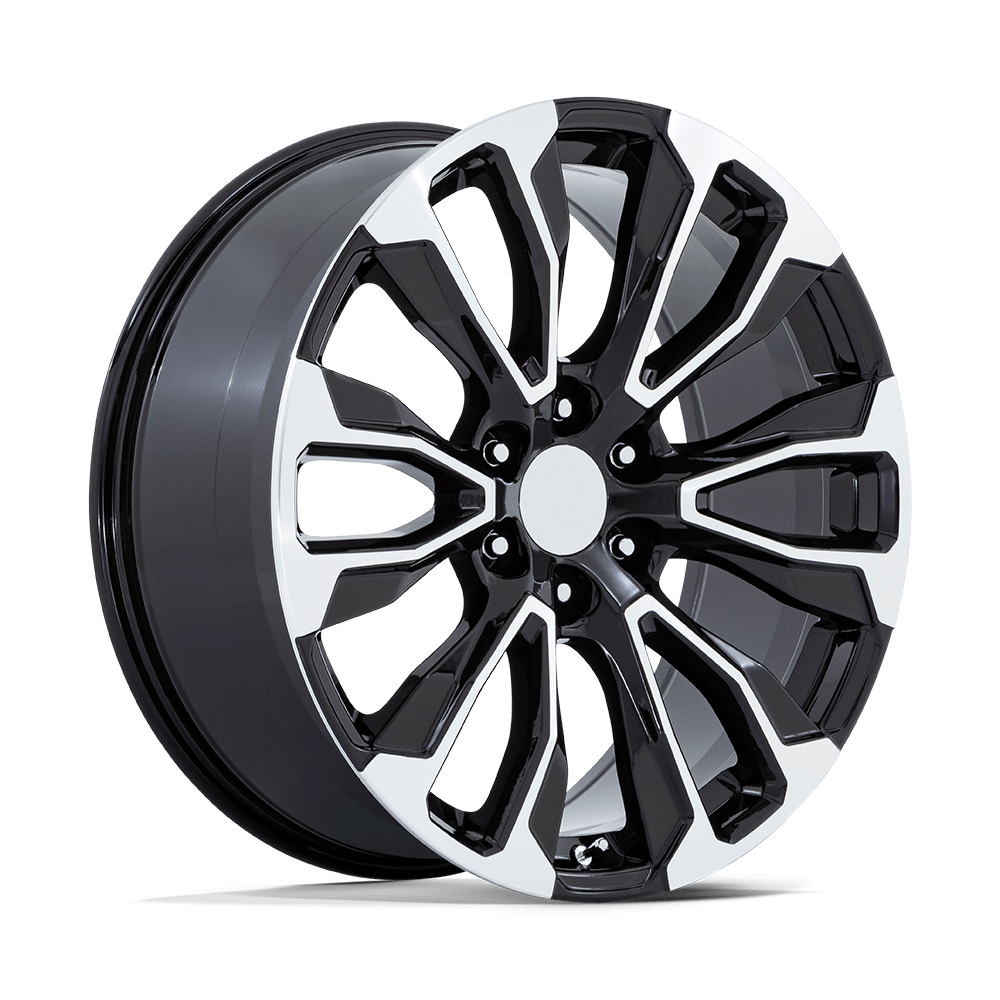 Performance Replicas PR211 Gloss Black w/ Machined Face Wheel | Dirty Garage
