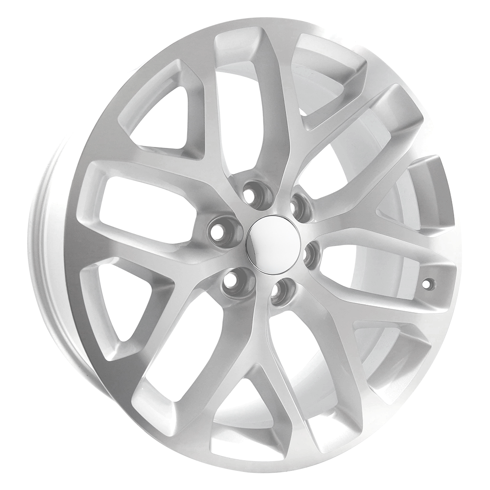 Performance Replicas PR177 Silver Machined Wheel | Dirty Garage