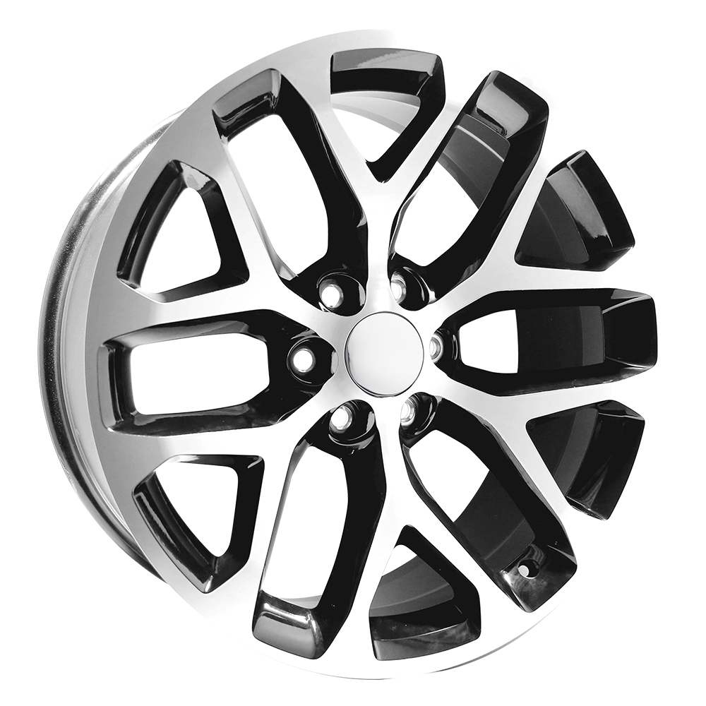 Performance Replicas PR177 Gloss Black w/ Machined Face Wheel | Dirty Garage