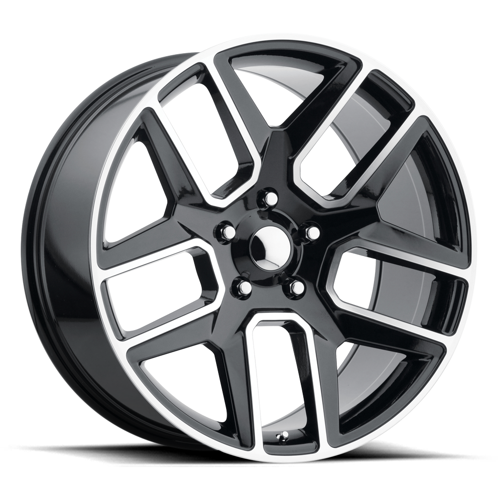 Performance Replicas PR192 Gloss Black Machined Wheel | Dirty Garage