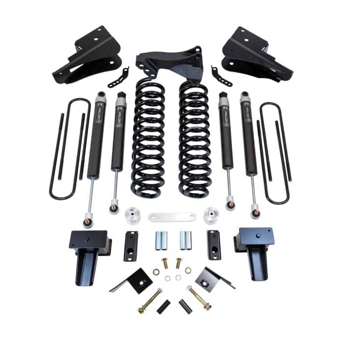 2023-2025 Super Duty 4WD 4" Coil Spring Lift Kit w/ Falcon Shocks | Dirty Garage