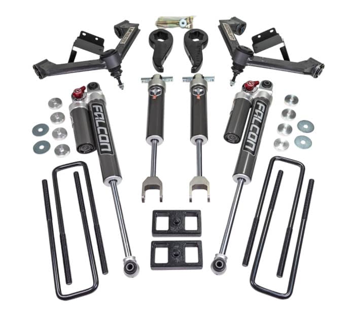 2020-2025 GM HD 3" Lift SST 2.1 Lift Kit w/ Falcon 2.1 Shocks | Dirty Garage