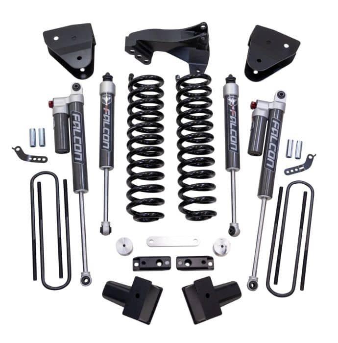 2017-2022 Super Duty 4" Coil Spring Lift Kit w/ Falcon 2.1 Shocks | Dirty Garage