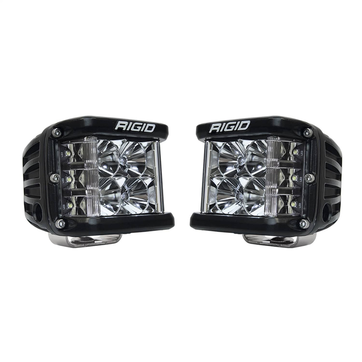Universal D-SS Pro Flood Beam Black Pod Light Pair | Dirty Garage
