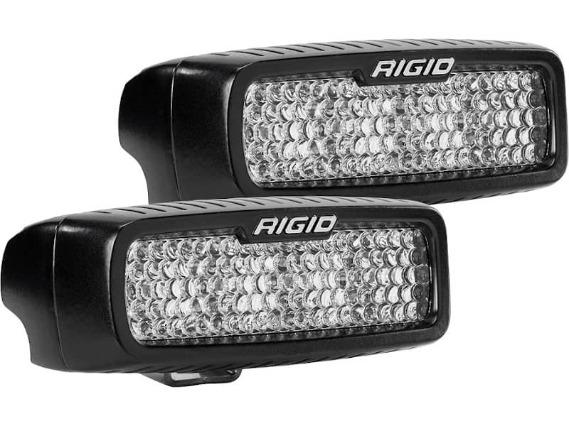Universal SR-Q Pro Series Spot/Diffused Beam Midnight Light Pod Pair | Dirty Garage