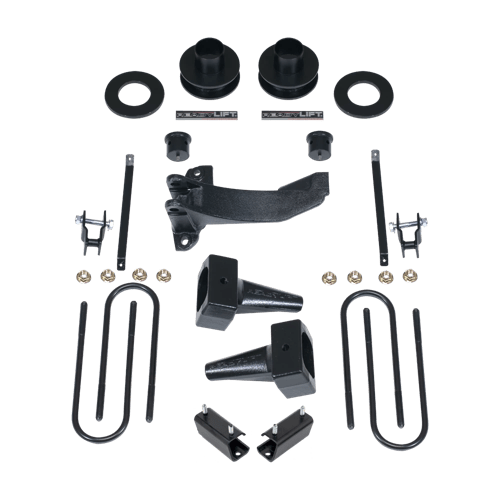 2011-2016 Superduty 2.5" SST Lift Kit 4 Rear Tapered Blocks 1 Piece Drive Shaft | Dirty Garage