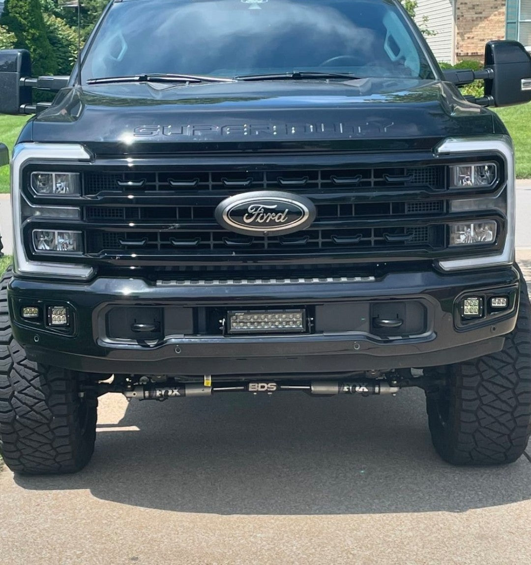 2020-2026 Superduty Front Convertible Light Bracket - Rigid E-Series (100141-02)