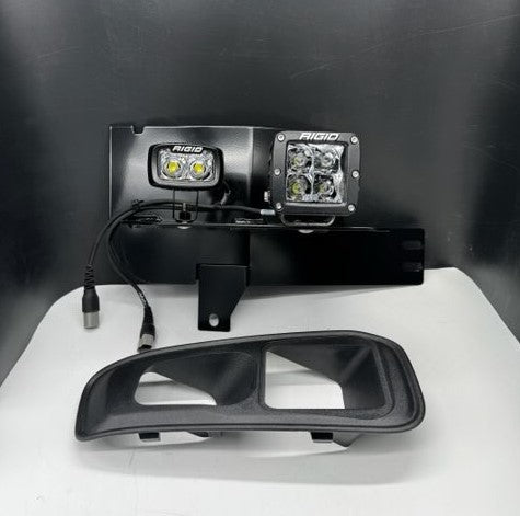 2023-2026 Superduty Front Fog Light Kit - Rigid SAE Combo (D-Series + SR-M) (100140-02)