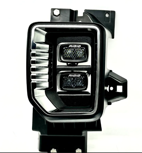 2020-2023 GM HD Front Fog Light Kit - Rigid SR-M Combo (300307-01)