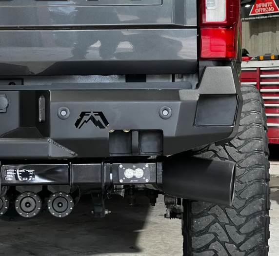 2017-2026 Superduty Mini Hitch Bar Lighting Kit - Baja Designs S2 Sport w/ Standard Endcap (100145-04)