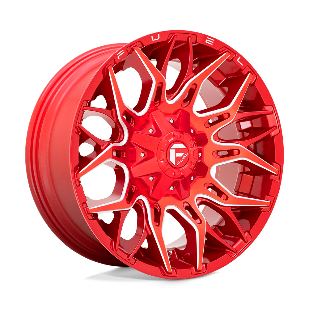 Fuel Twitch Candy Red Milled Wheel (D771) | Dirty Garage