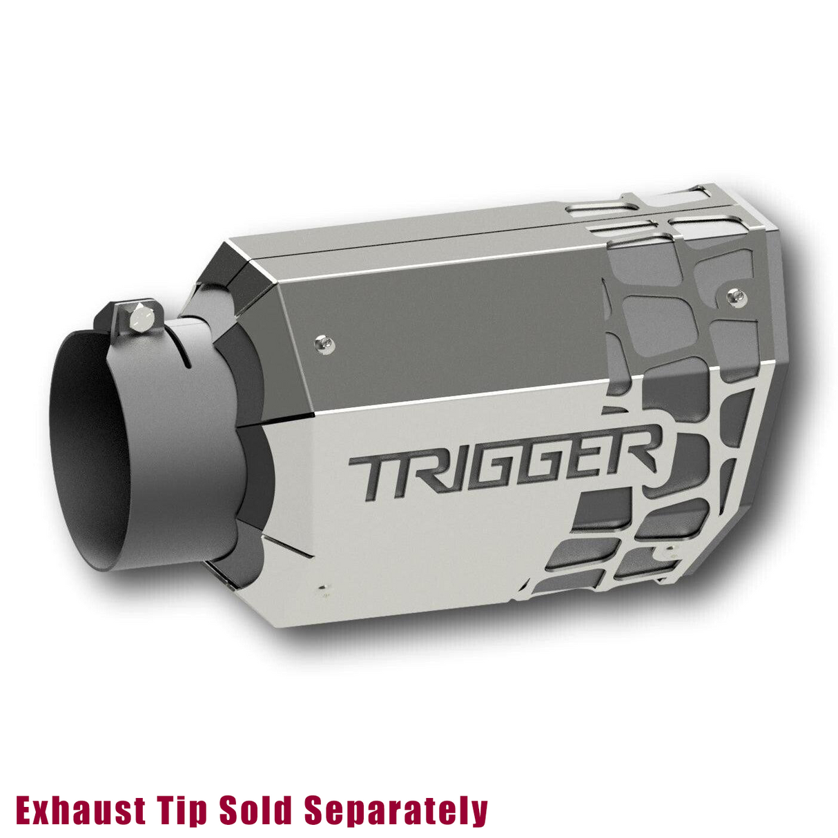 Trigger Exhaust Tip Overlay (Trigger-Exhaust-Overlay)-Exhaust Tips-Trigger Industries-Trigger-Exhaust-Overlay-P-Dirty Garage