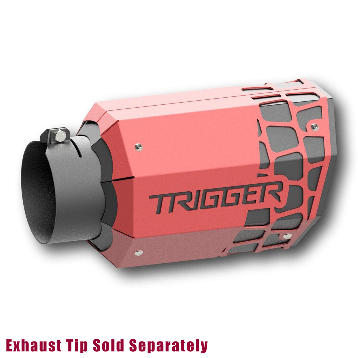 Trigger Exhaust Tip Overlay (Trigger-Exhaust-Overlay)-Exhaust Tips-Trigger Industries-Trigger-Exhaust-Overlay-R-Dirty Garage