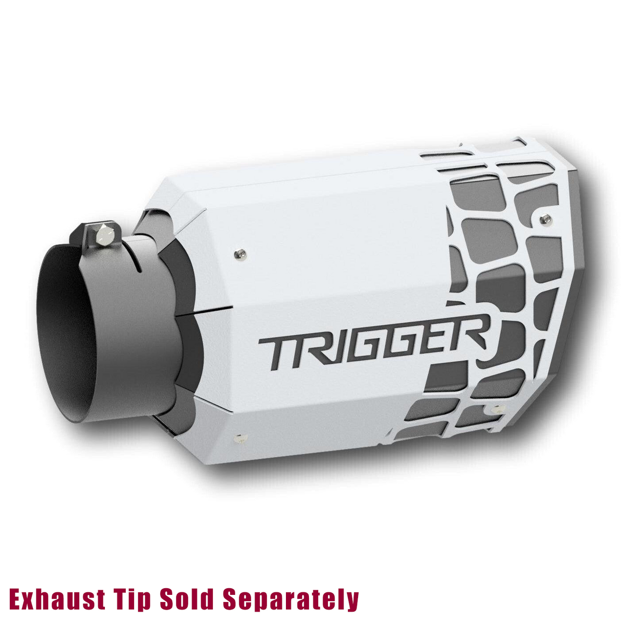 Trigger Exhaust Tip Overlay (Trigger-Exhaust-Overlay)-Exhaust Tips-Trigger Industries-Trigger-Exhaust-Overlay-W-Dirty Garage