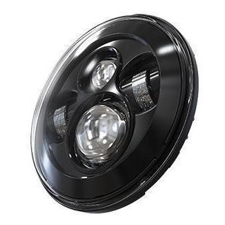 Universal 7" DOT Headlight for Motorcycles & Jeeps - View 4 | Dirty Garage