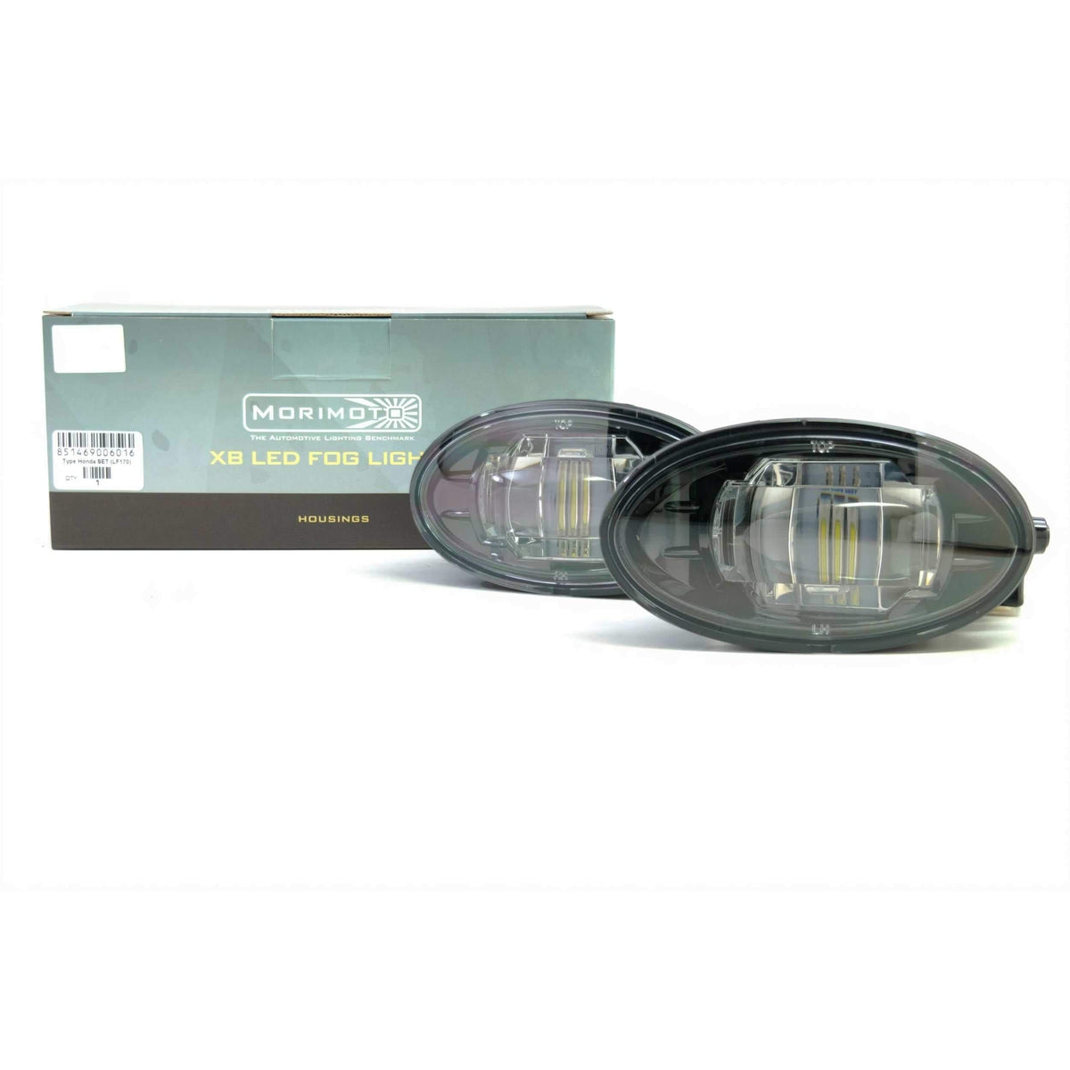 Universal Honda XB LED Black Fog Light | Dirty Garage