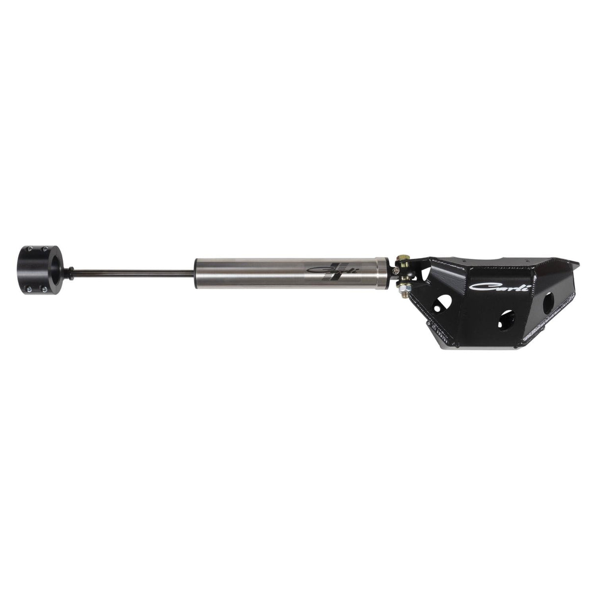 2005-2022 Super Duty 4x4 Low Mount Steering Stabilizer Kit - w/ Differential Guard (CS-FLMSS-05)