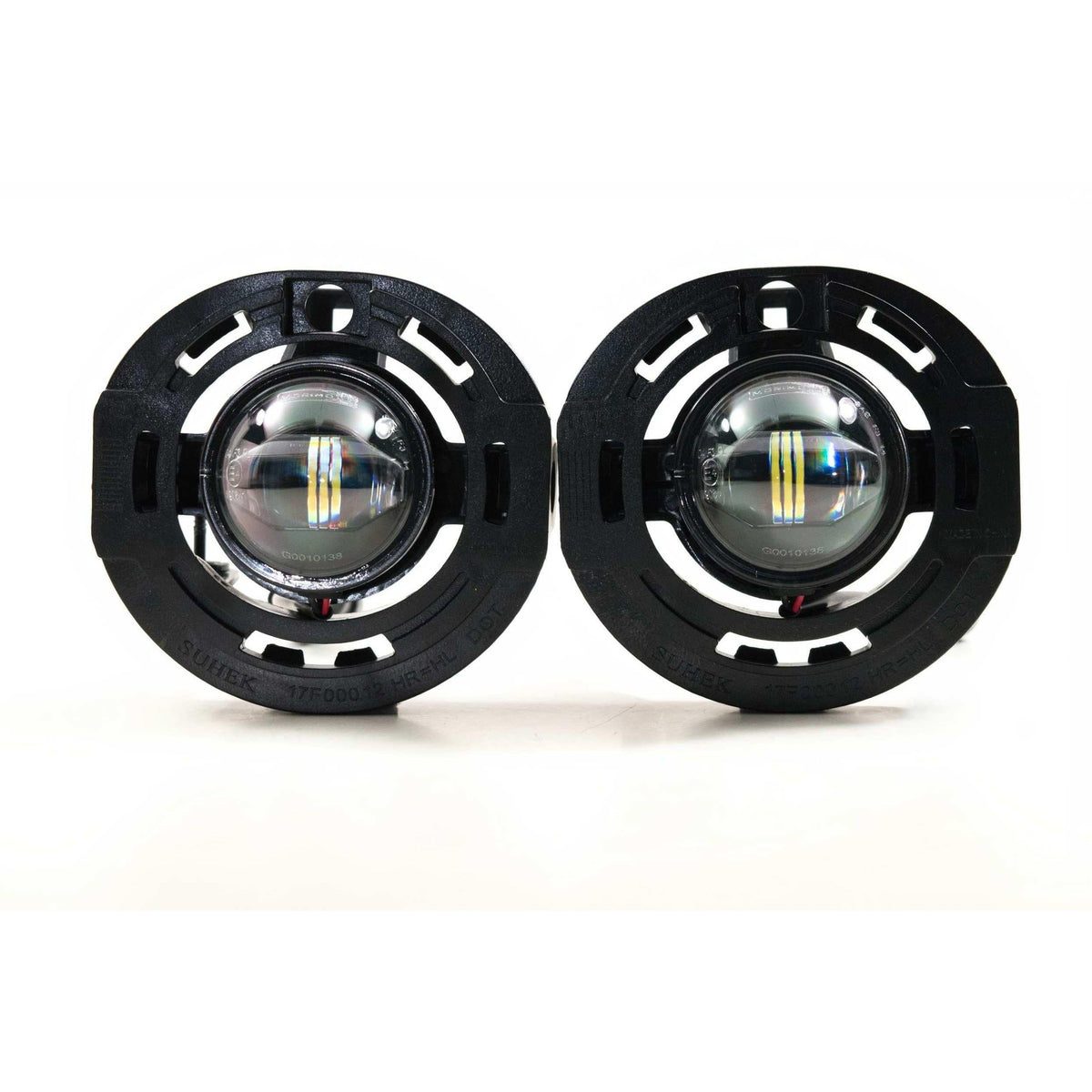 Universal Mopar XB LED Black Fog Lights - View 3 | Dirty Garage
