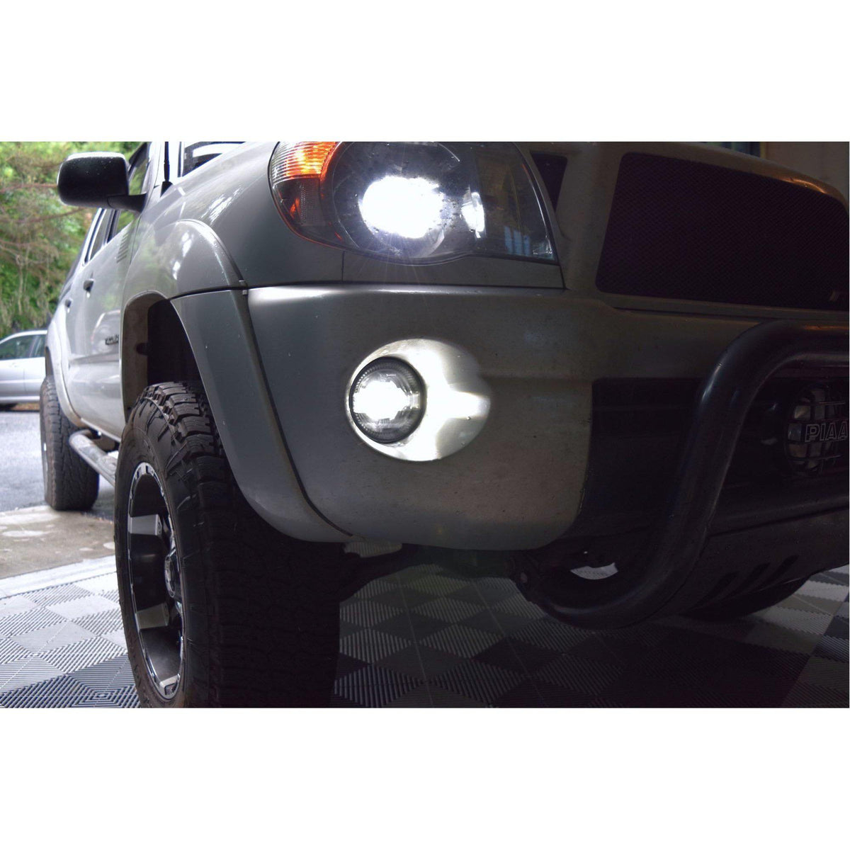 Universal Toyota XB LED Black Fog Light - View 9 | Dirty Garage
