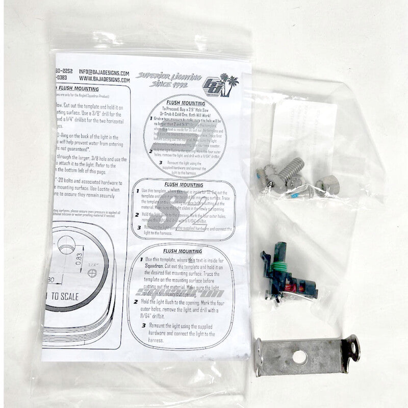 Baja Designs Parts Bag S2/Squadron - Single | Dirty Garage