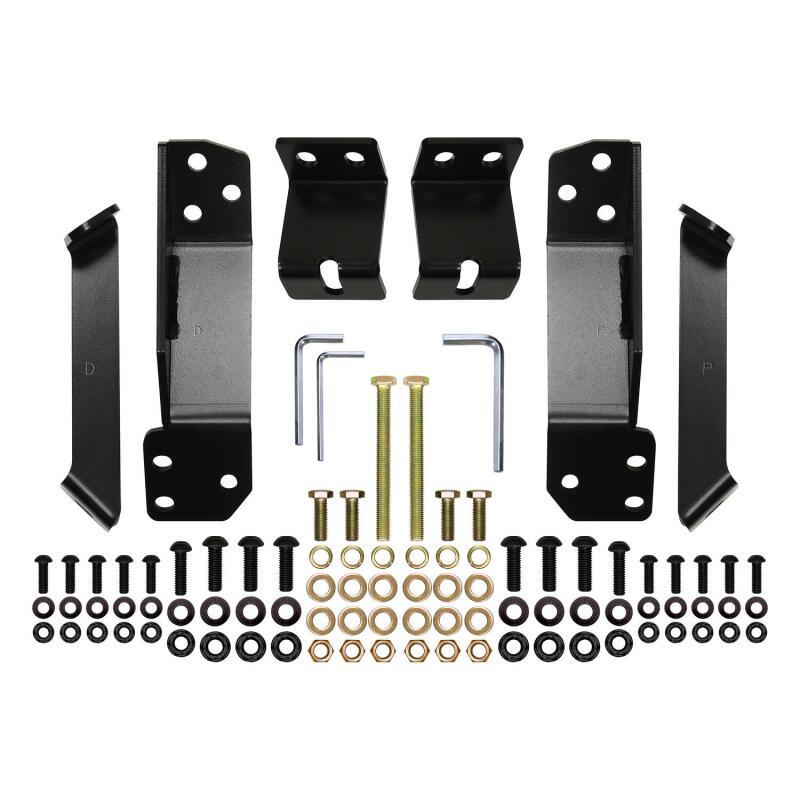 2019-2026 GM 1500 HDX Modular Black 3-Piece Grille Guard - View 4 | Dirty Garage