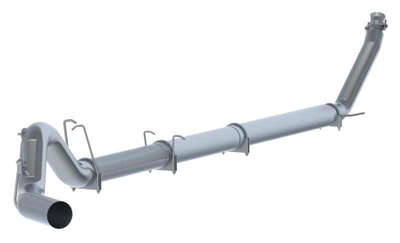 1999-2003 Superduty 7.3L 4" Turbo Back Single No Muffler SLM Series Exhaust System - View 2 | Dirty Garage
