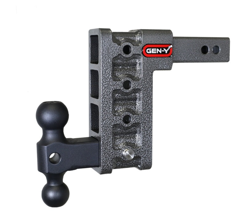 Gen-Y Mega Duty 2in Shank 7.5in Drop 1.5K TW 10K Hitch w/GH-031 Dual-Ball - View 5 | Dirty Garage