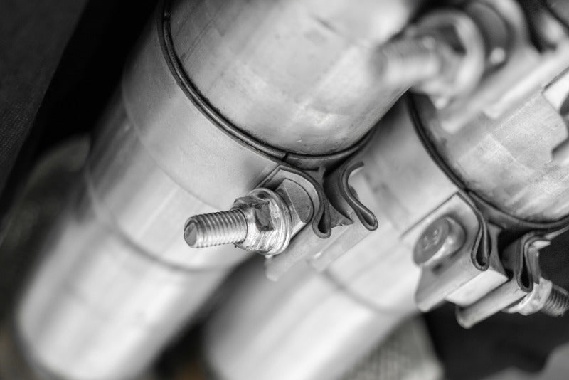 2015-2023 Challenger 5.7-6.4L Race Series Cat-Back Quad Tip T304 Exhaust - View 2 | Dirty Garage