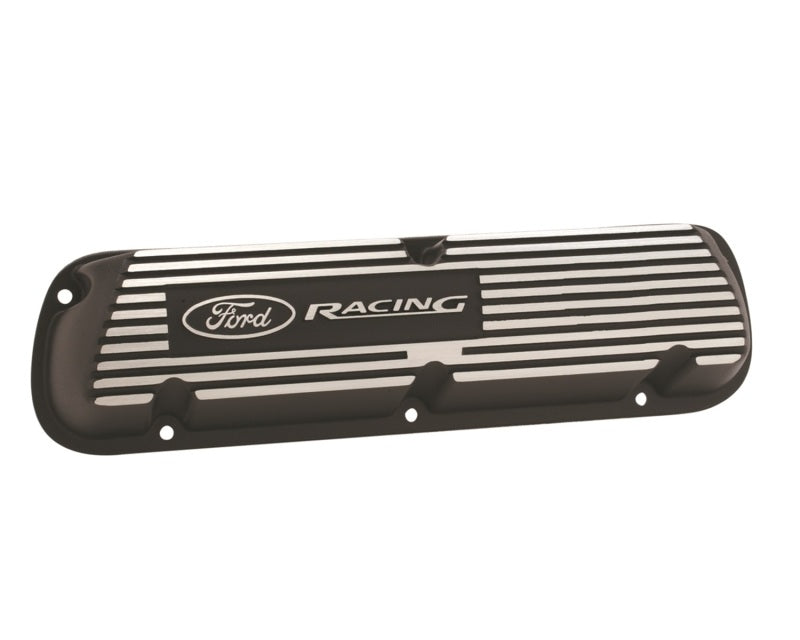 Universal Black Satin Valve Covers Racing EFI - View 7 | Dirty Garage