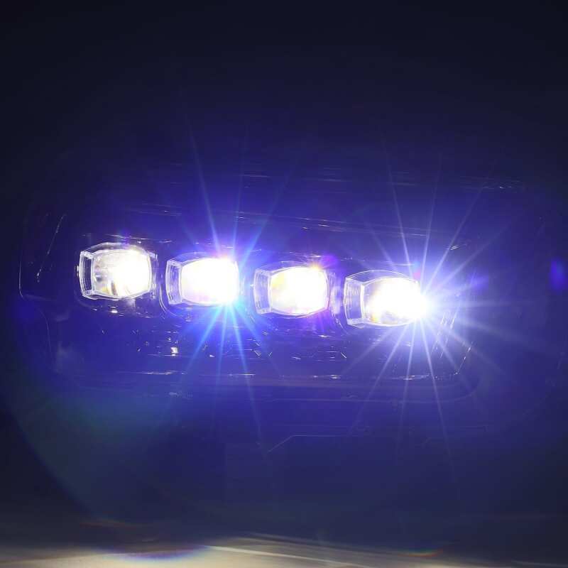 2010-2013 4Runner Nova-Series LED Projector Alpha Black Headlights Sequential Signal DRL - View 6 | Dirty Garage
