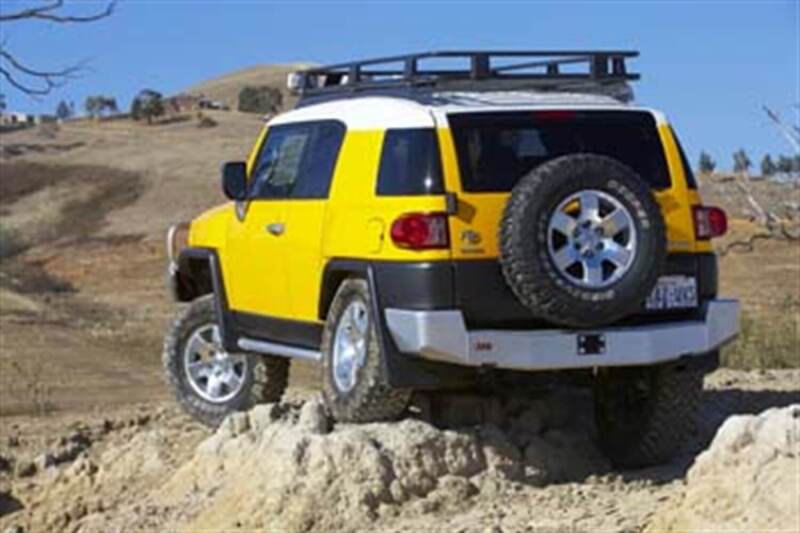 2007-2014 Toyota FJ Cruiser Rear Bar FJ US Spec (Fit Kit NOT Included) - View 10 | Dirty Garage